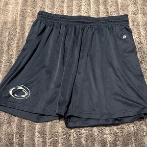 Women's Navy Athletic Shorts Penn State